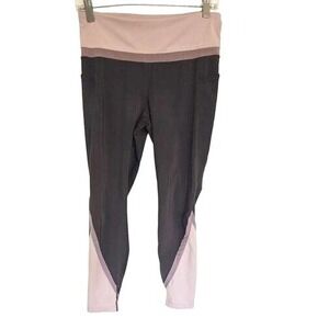 Tangerine leggings size Medium gray pink athletic